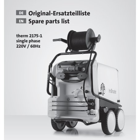 Części Kranzle Therm 2175-1 – Oryginały i Zamienniki, Schematy