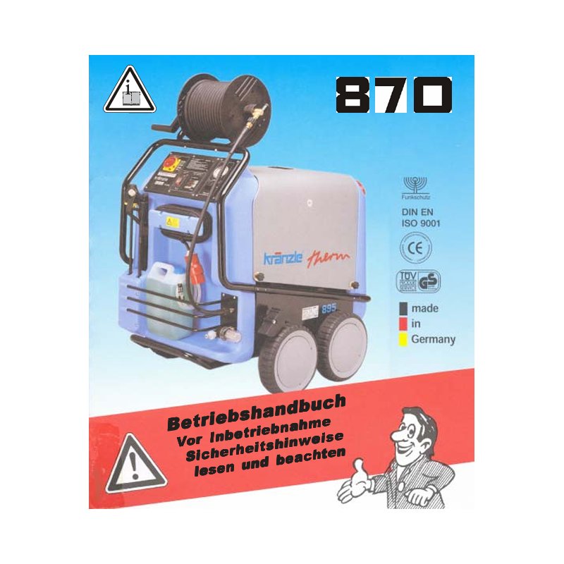 Części Kranzle Therm 870 – Oryginały i Zamienniki, Schematy