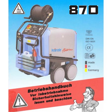 Części Kranzle Therm 870 – Oryginały i Zamienniki, Schematy