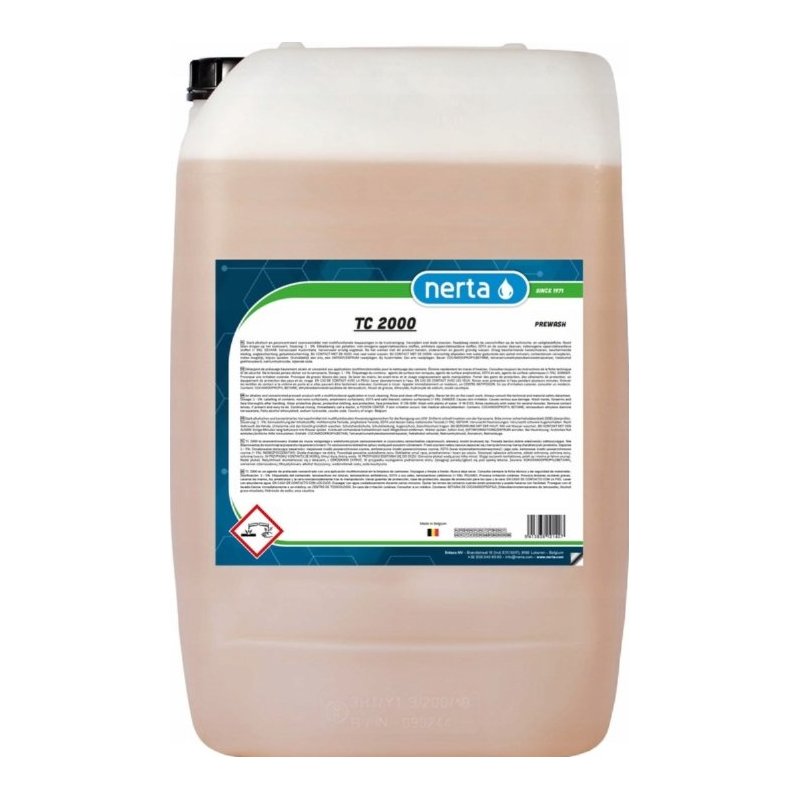 NERTA TC 2000 20l- silnie zasadowy środek do mycia ciężarówek i maszyn