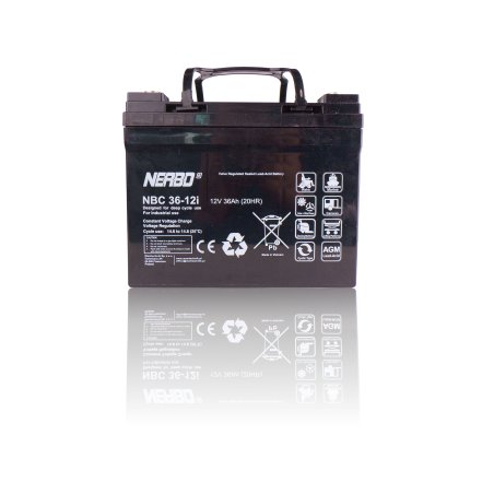 12V AGM Battery 36Ah/C5 for Lavor DART – maintenance-free power supply