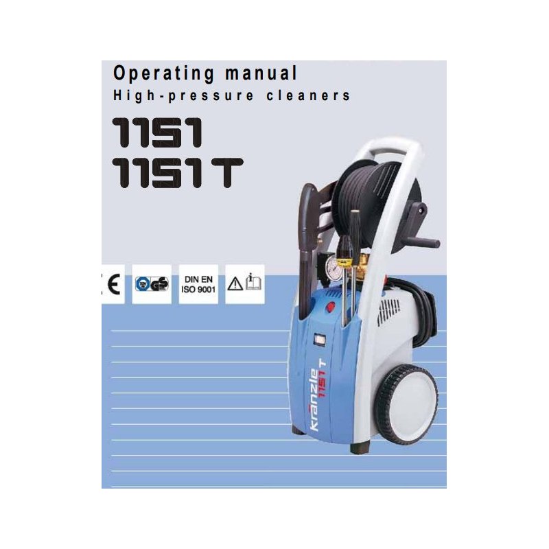 Części Kranzle 1151 – Oryginały i Zamienniki, Schematy