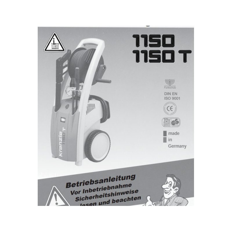 Części Kranzle 1150 – Oryginały i Zamienniki, Schematy