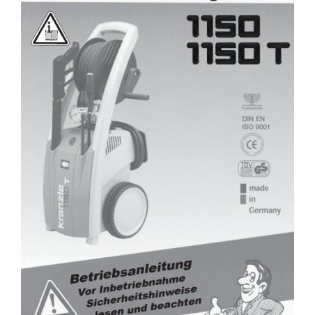 Części Kranzle 1150 – Oryginały i Zamienniki, Schematy