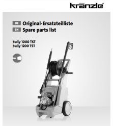 Kranzle Bully 980/1180/1000 Spare Parts – Original & Replacement Parts