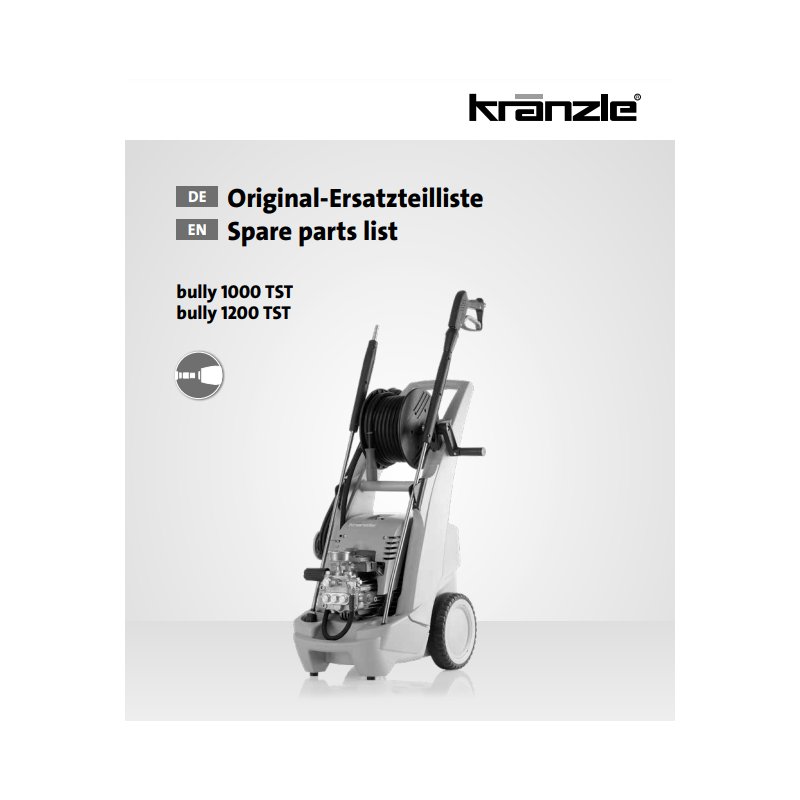 Kranzle Bully 980/1180/1000 Spare Parts – Original & Replacement Parts
