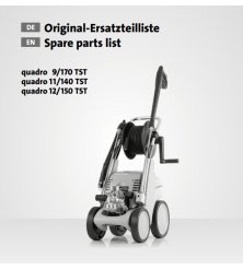 Kranzle Quadro 11/140-9/170 -12/150 Spare Parts – Original & Replacement Parts