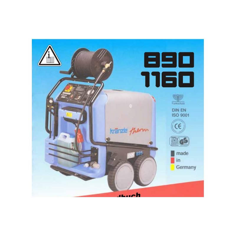 Części Kranzle Therm 890/1160 – Oryginały i Zamienniki, Schematy