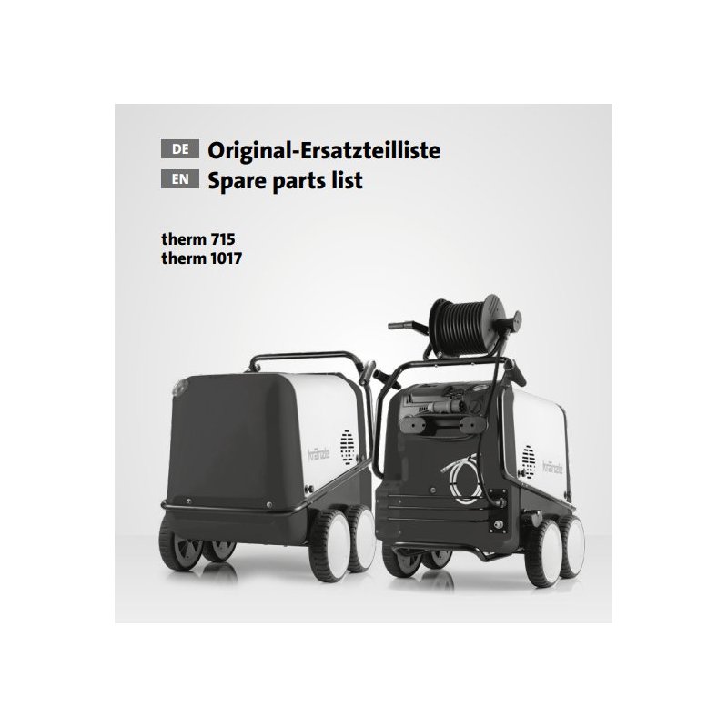 Náhradné diely Kranzle Therm 1017/715 – Originálne aj Náhradné