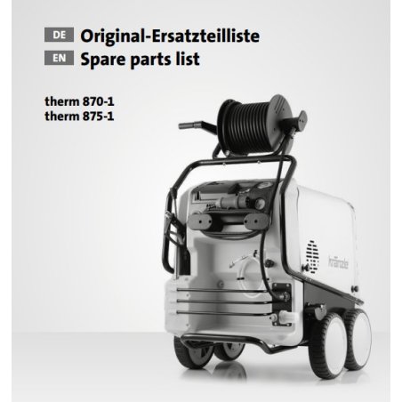 Náhradné diely Kranzle Therm 870-1/875-1 – Originálne aj Náhradné