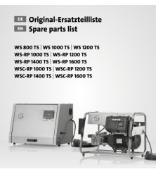 Instrukcja Obsługi Kranzle Therm WS/WS-RP/WSC-RP 800/1000/1200/1400/1600