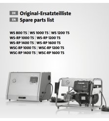 Náhradné diely Kranzle Therm WS/WS-RP/WSC-RP 800/1000/1200/1400/1600 – Originálne aj Náhradné