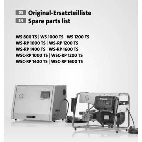 Náhradné diely Kranzle Therm WS/WS-RP/WSC-RP 800/1000/1200/1400/1600 – Originálne aj Náhradné