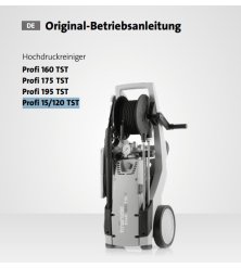 Instrukcja Obsługi Kranzle Profi 15/120 TST