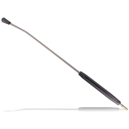 1000 mm angled lance 25° size 055 – professional flat-spray lance