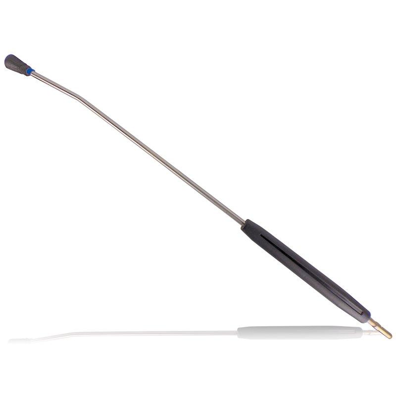 Ohnutá lanca 1000 mm 25° veľkosť 070 – profesionálna plochá lanca