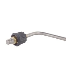 Specialist toilet-cleaning lance with 25° 055 nozzle and D12 quick-connect
