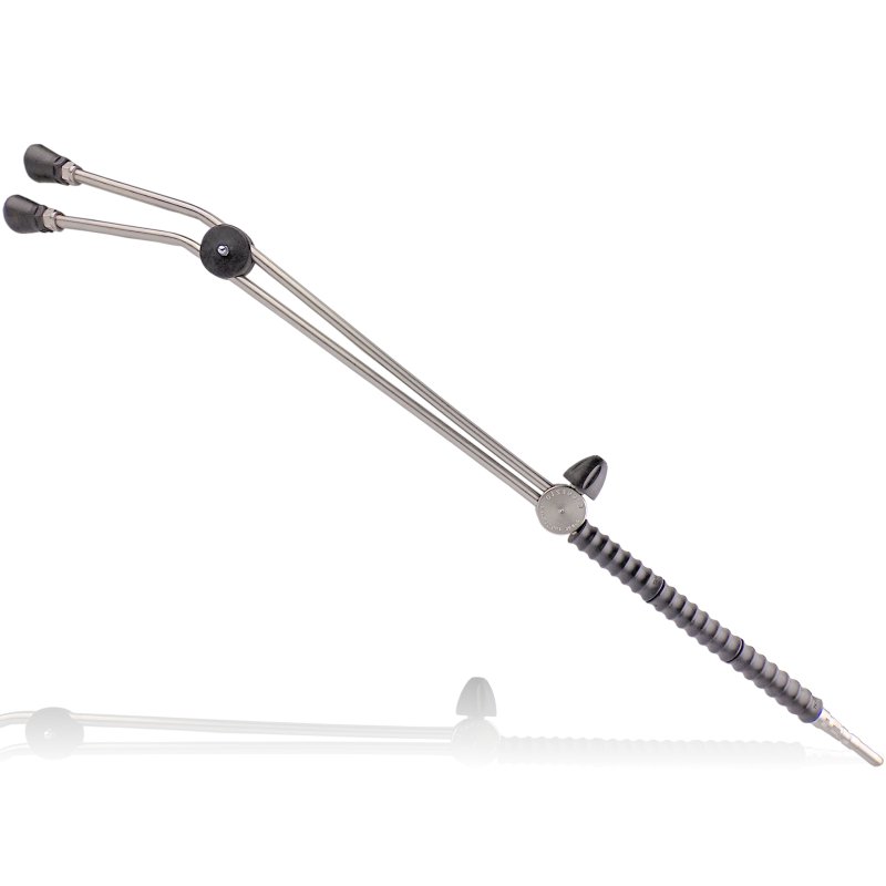 Dvojitá lanca 1000 mm s otočným prepínačom a D12 – vysoký/nízky tlak