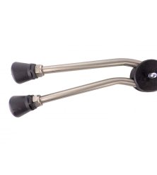 Dual lance 660 mm with rotary selector and D12 quick-connect – high/low pressure