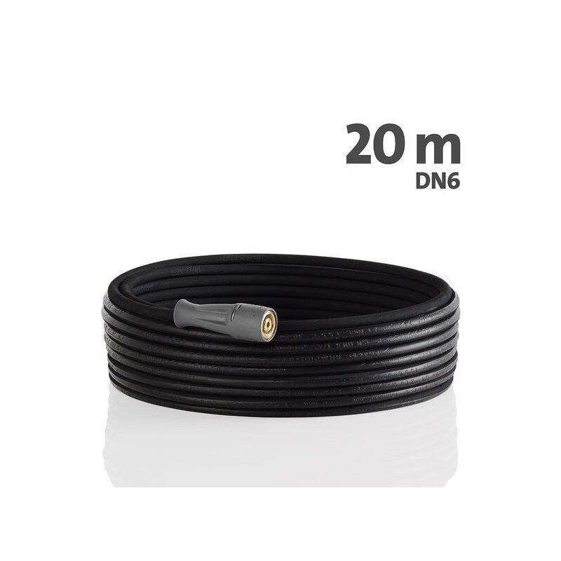 High Pressure Hose DN6 20 m – M22x1.5, 210 bar, Steel Braided