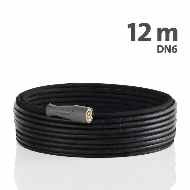 Wąż wysokociśnieniowy DN6 12 m – M22x1.5, 210 bar do 1050 TST