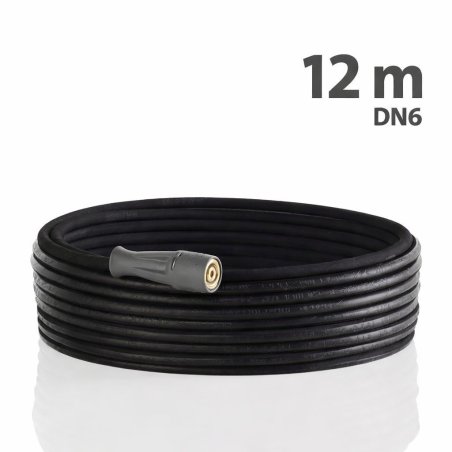Vysokotlaková hadica DN6 12 m – M22x1.5, 210 bar, oceľový oplet