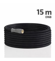 High Pressure Hose DN8 15 m – 210 bar, 150°C, for Pressure Washers