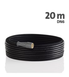 Wąż wysokociśnieniowy DN8 20 m – M22x1.5, 400 bar, oplot stalowy