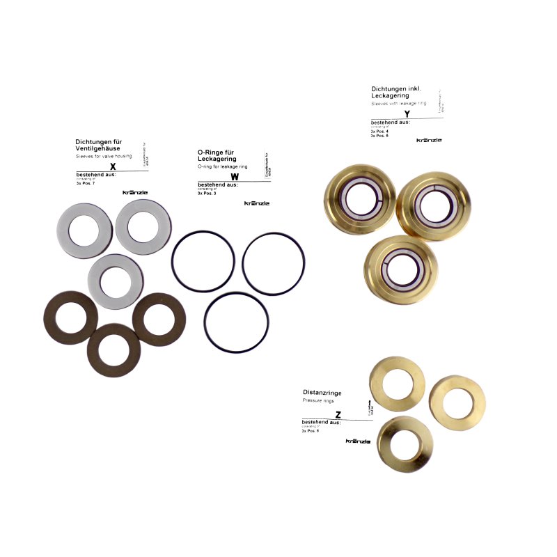 Original Kränzle LX2000 Pump Seal Repair Kit NLT Ø20