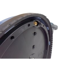 Round Cleaner UFO długi – talerz 300 mm do mycia kostki, 180 bar, 12 l/min, M22