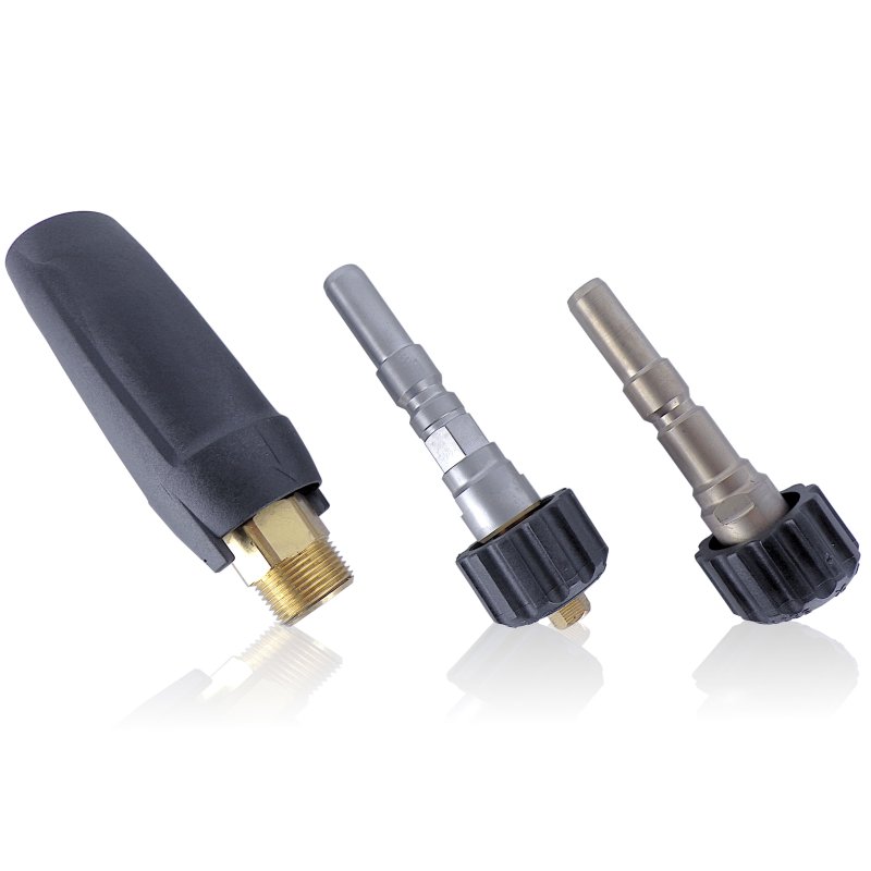 M22x1.5 to D12 Conversion Set – Quick Coupling with Anti-Rotation Lock