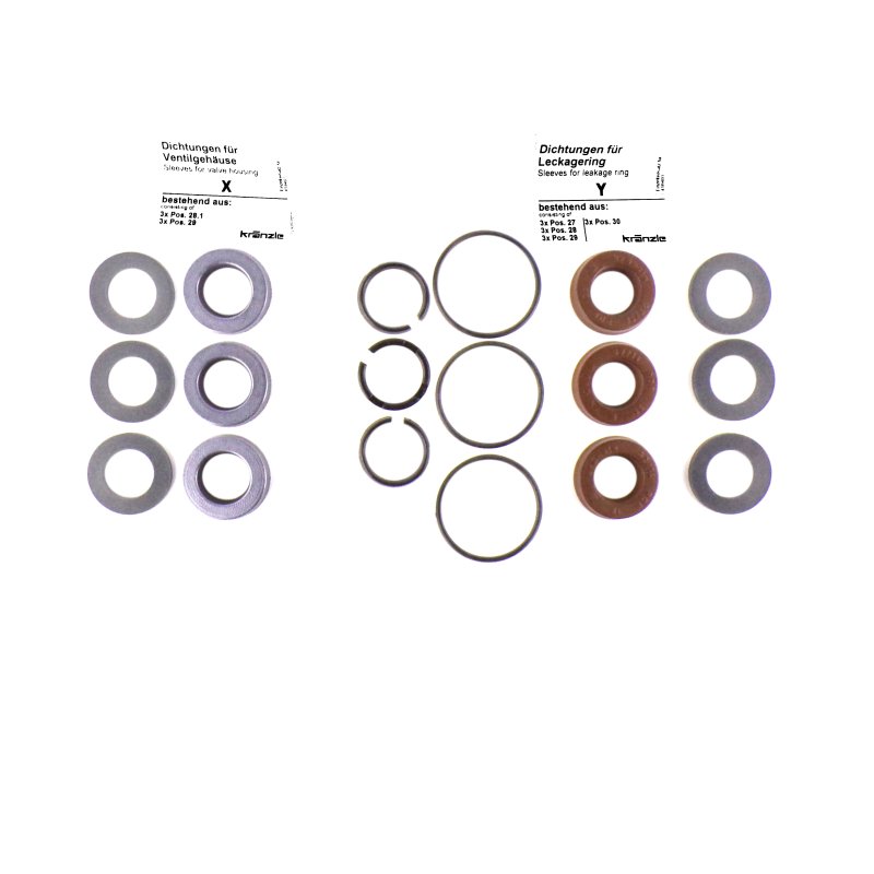 Kränzle 14 mm Pump Seal Kit for K-205T (41.649-1)