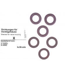 Kränzle 15 mm Pump Seal Kit for X/XA Series (496036)
