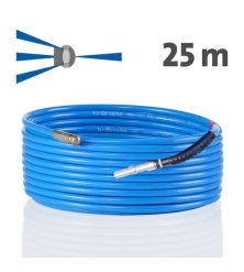 25 m Drain Hose KNF 055 – Nozzle with Front Jet, D12