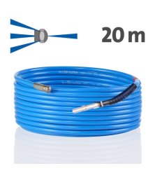 20 m Drain Hose KNF 055 – Nozzle with Front Jet, D12