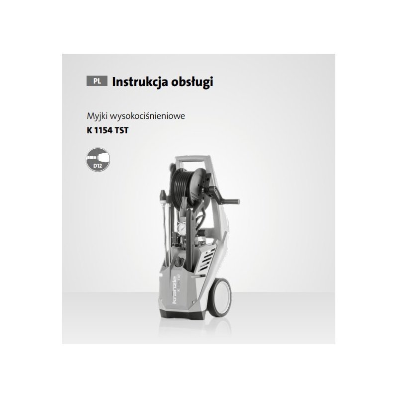 Manual Kranzle K 1154 TST