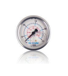Manometer 0-250 bar 1/4" s držiakom pre tlakovú umývačku (150391)