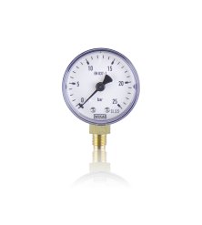 Pressure gauge 0-25 bar Ø50 mm 1/8" for Kränzle Therm fuel pump