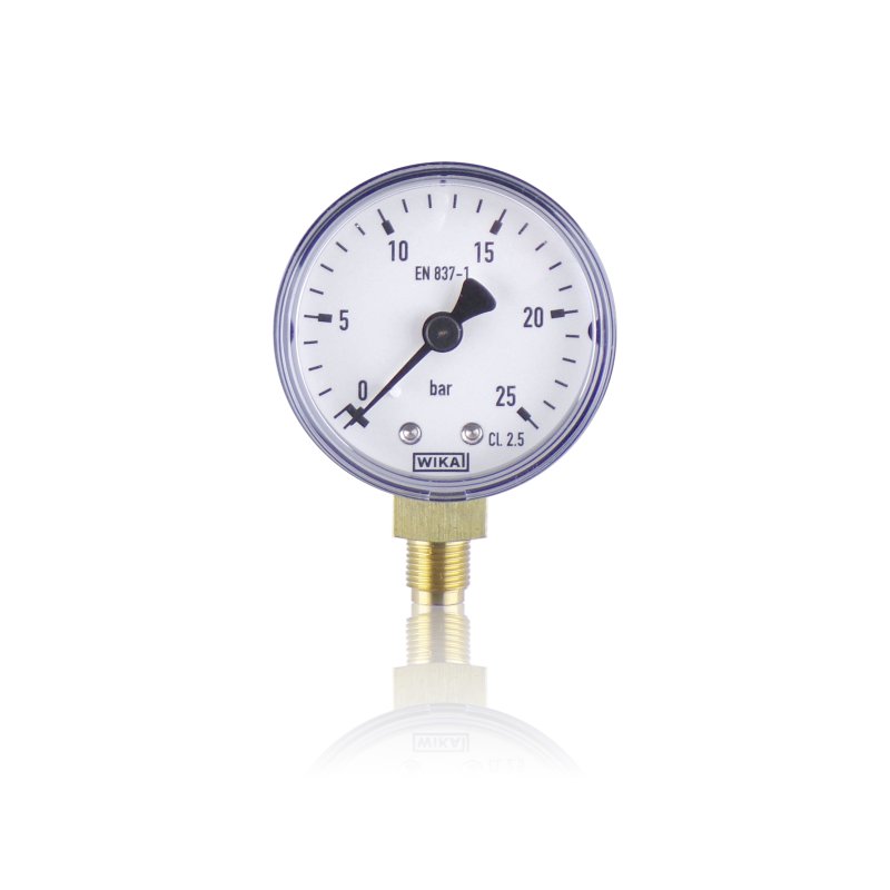 Pressure gauge 0-25 bar Ø50 mm 1/8" for Kränzle Therm fuel pump