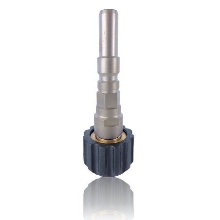 Quick coupling plug D12 - M22×1.5 female with Twist Stop (124415)