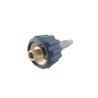 Quick coupling plug D12 - M22×1.5 female with Twist Stop (124415)