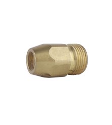 Nipple 1/4" female – 22×1.5 male for pressure-washer accessories (13363)