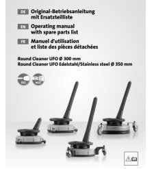 Instrukcja Obsługi i Części Round Cleaner UFO