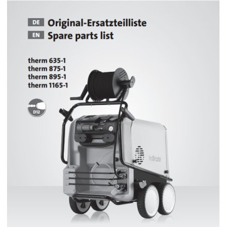 Manual Kranzle Therm 635-1/875-1/895-1/1165-1