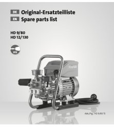 Części Kranzle HD 9/80 - HD 12/130