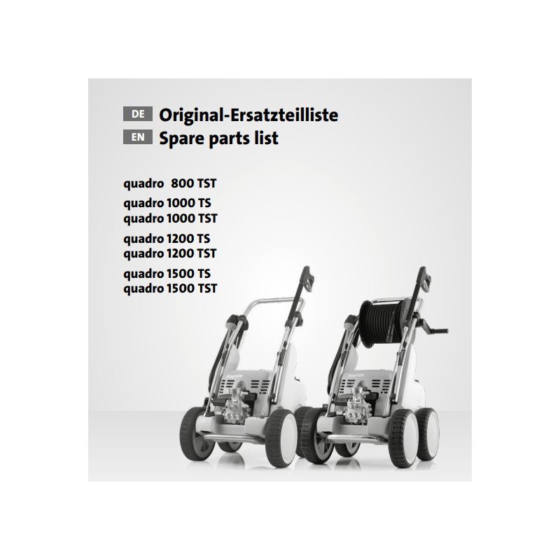 Części Kranzle Quadro Duże M22 – Oryginały i Zamienniki, Schematy