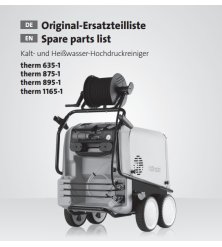 Części Kranzle Therm 635-1/875-1/895-1/1165-1 M22 – Oryginały i Zamienniki, Schematy