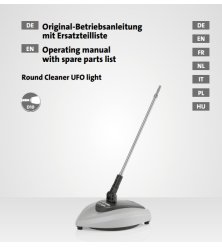 Instrukcja Obsługi i Części Round Cleaner UFO