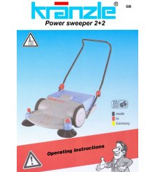 Instrukcja i Częśći Kranzle Power Sweeper 2+2