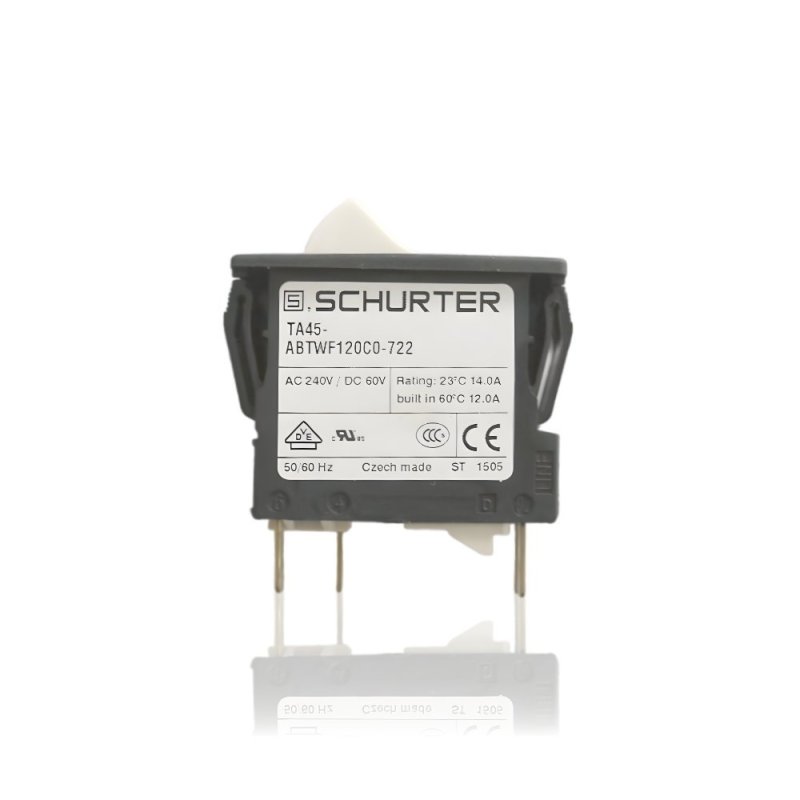 Circuit Breaker 12A Schurter for Kränzle HD 10/122 TS, K 1152